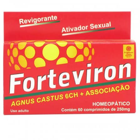 FORTEVIRON 250MG 60CP DR WALMIRO PEREI