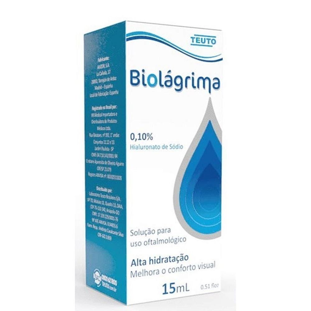 BIOLAGRIMA 10% 15ML TEUTO