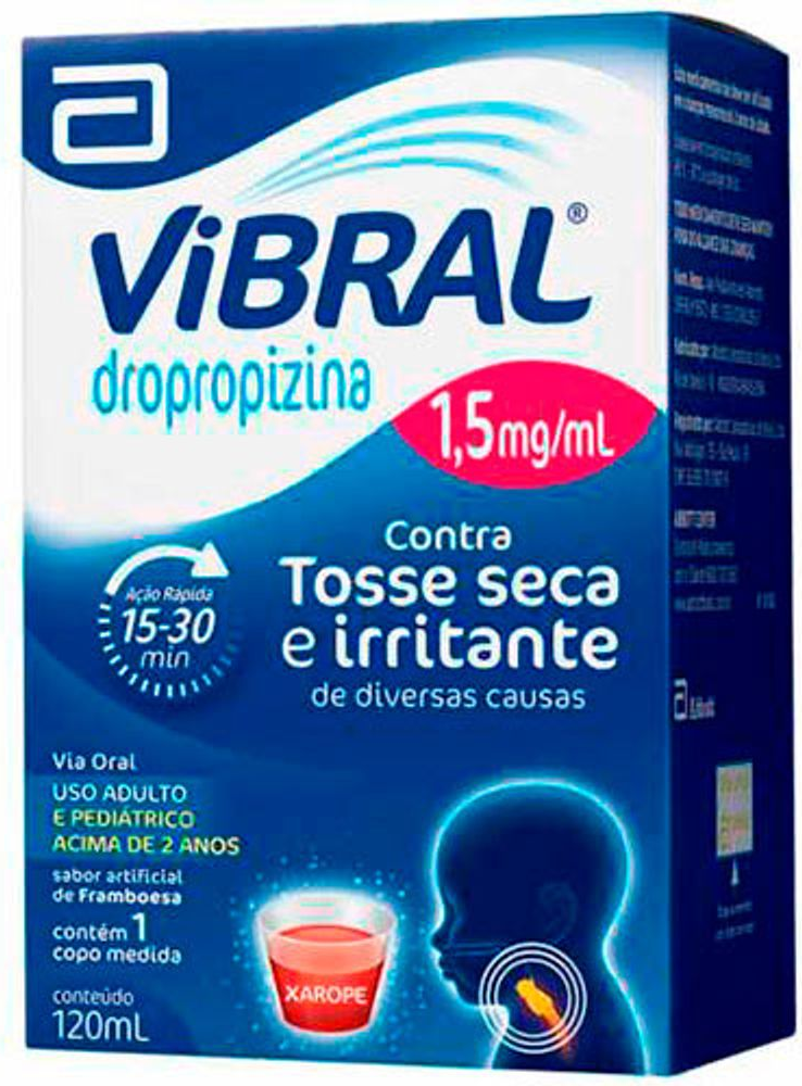 VIBRAL 1,5MG XPE 120ML PED ABBOTT