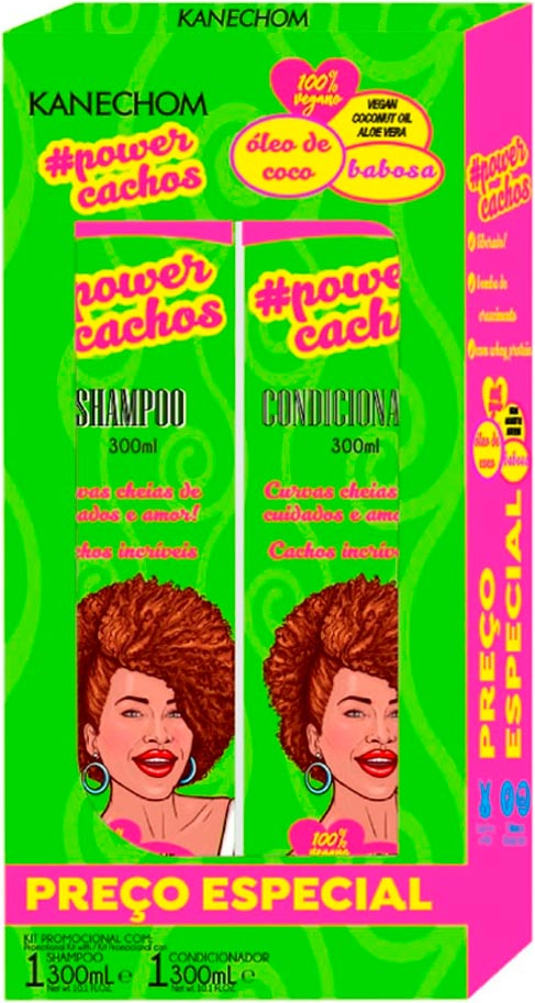 PROMOPACK KANECHOM POWER CACHOS SH 300ML + COND 300ML