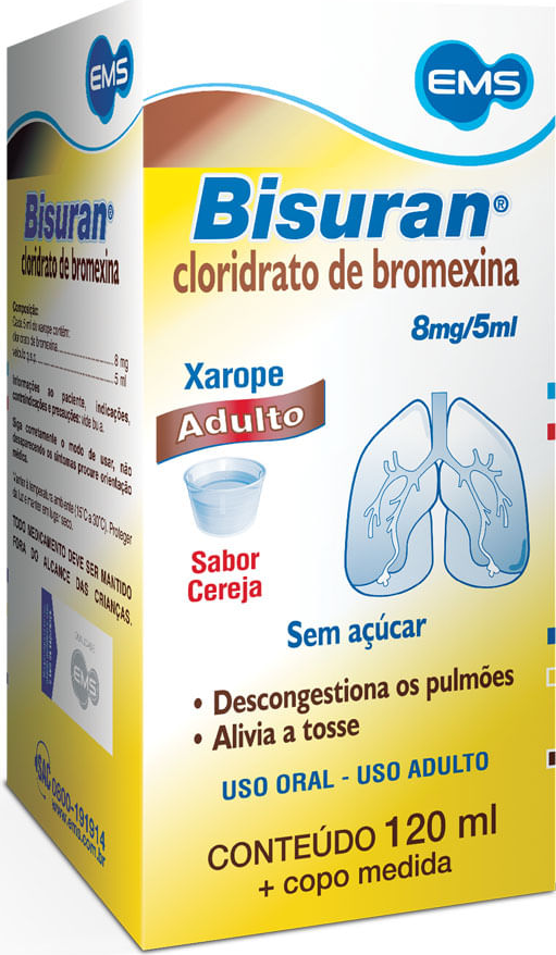 BISURAN 8MG XPE ADU120ML EMS MARCAS