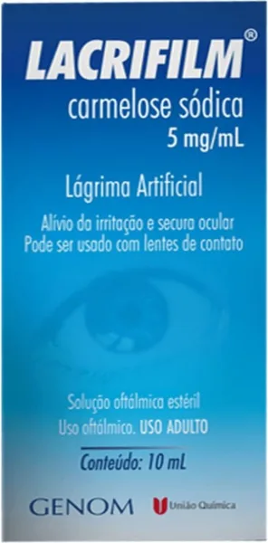 LACRIFILM 5MG SOL OFTGTS 10ML UNIAO QUIMICA